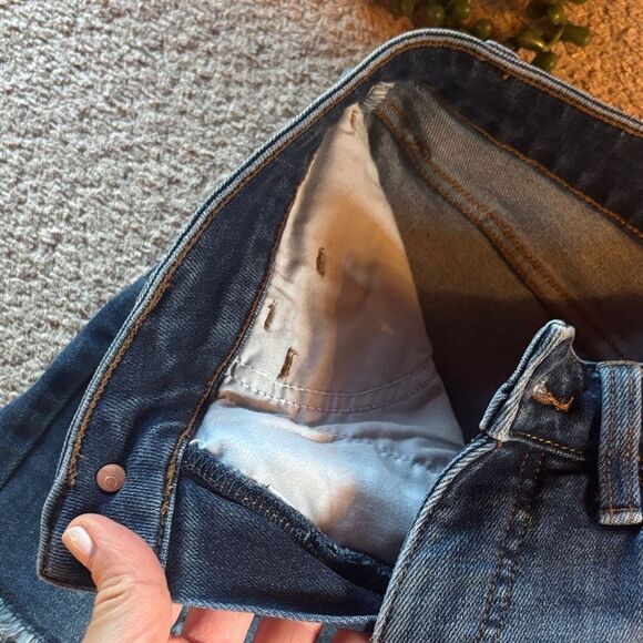 LC Lauren Conrad Distressed Denim Women's Shorts - Picture 8 of 8